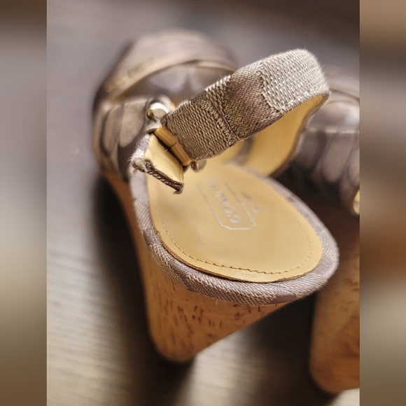 Coach Wedge "Jessy" Shoes - Picture 8 of 12